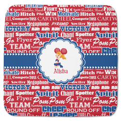 Cheerleader Memory Foam Bath Mat - 48"x48" (Personalized)