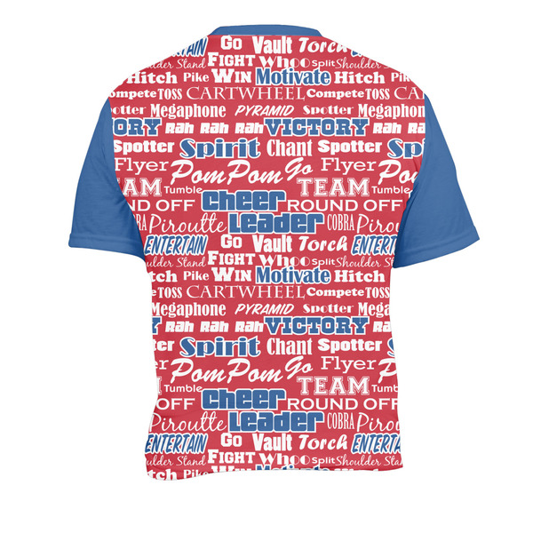 Cheerleader Men's Crew Neck T Shirt Medium - Back
