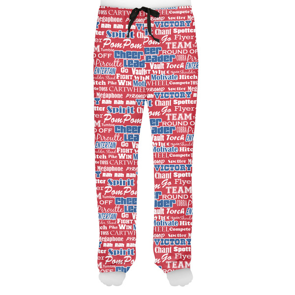 Cheerleader Men's Pjs Front - on model