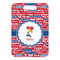 Cheerleader Metal Luggage Tag - Front Without Strap