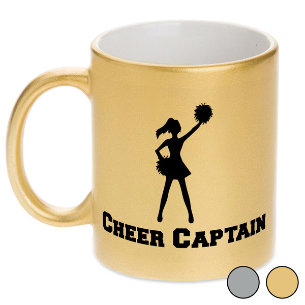 Cheerleader Metallic Mugs
