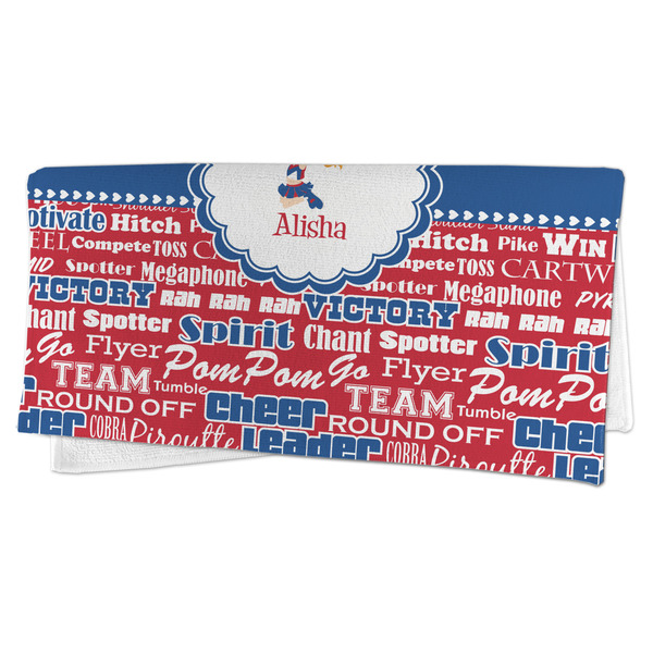 Cheerleader Microfiber Dish Rag - FOLDED (half)