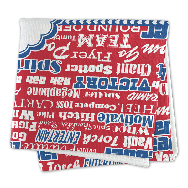 Cheerleader Microfiber Dish Rag - FOLDED (square)