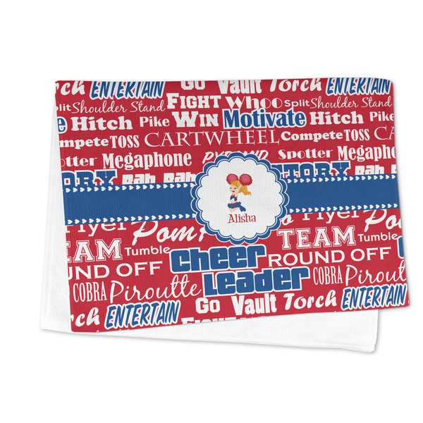 Cheerleader Microfiber Dish Towel - FOLDED HALF