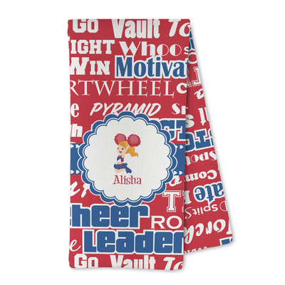 Custom Cheerleader Kitchen Towel - Microfiber (Personalized)