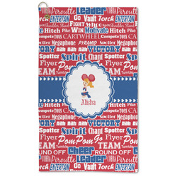 Cheerleader Microfiber Golf Towel (Personalized)