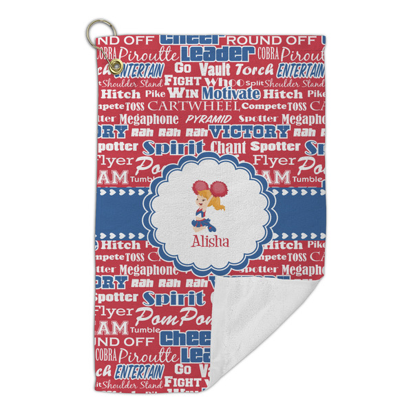 Cheerleader Microfiber Golf Towels Small - FRONT FOLDED
