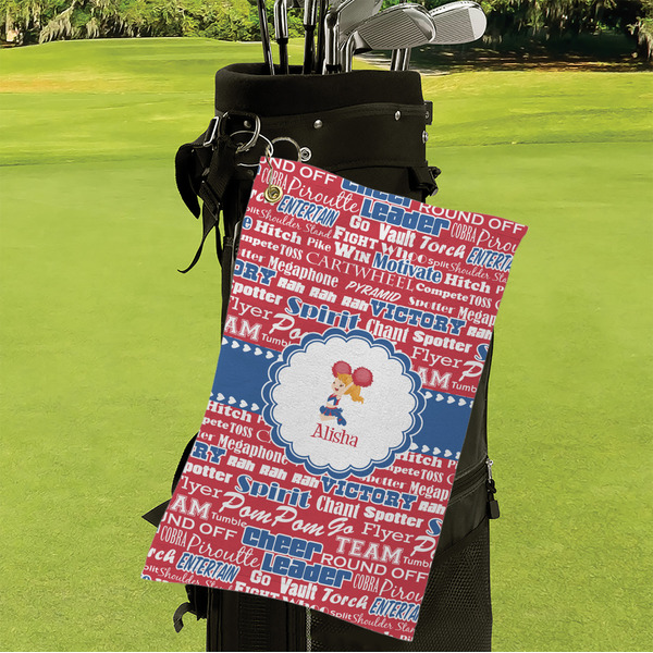 Cheerleader Microfiber Golf Towels - Small - LIFESTYLE