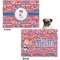 Cheerleader Microfleece Dog Blanket - Regular - Front & Back