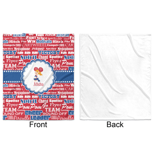 Cheerleader Minky Blanket - 50"x60" - Single Sided - Front & Back