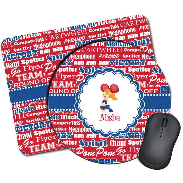 Custom Cheerleader Mouse Pad (Personalized)