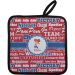 Cheerleader Pot Holder w/ Name or Text