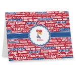 Cheerleader Note cards (Personalized)