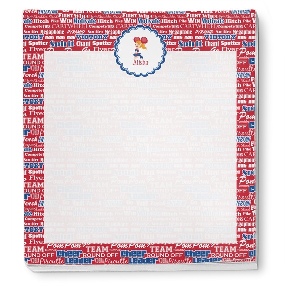 Cheerleader Notepad - Apvl