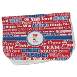 Cheerleader Burp Cloth - Fleece w/ Name or Text