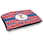Cheerleader Dog Bed w/ Name or Text