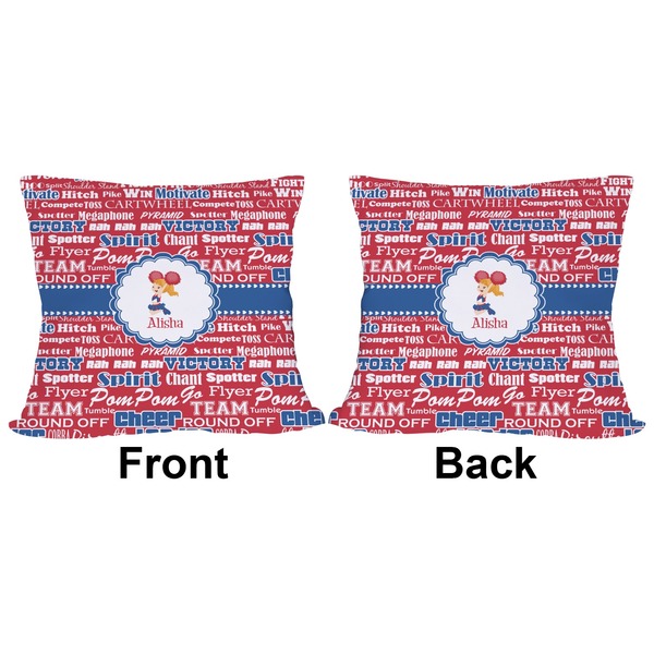 Cheerleader Outdoor Pillow - 18x18