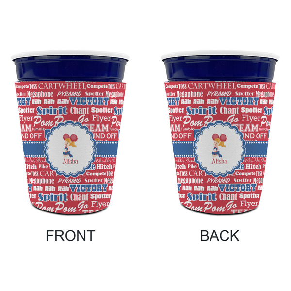 Cheerleader Party Cup Sleeves - without bottom - Approval