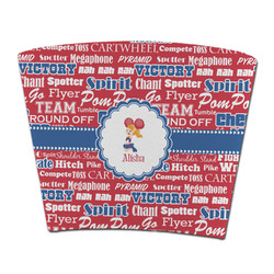 Cheerleader Party Cup Sleeve - without bottom (Personalized)