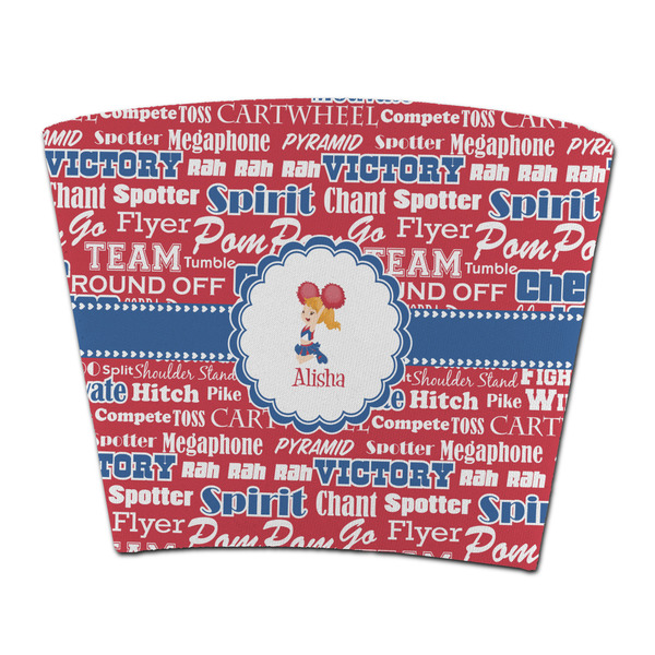 Custom Cheerleader Party Cup Sleeve - without bottom (Personalized)