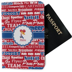 Cheerleader Passport Holder - Fabric (Personalized)
