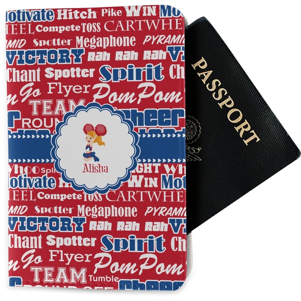 Custom Cheerleader Passport Holder - Fabric (Personalized)