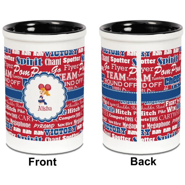 Cheerleader Pencil Holder - Black - approval