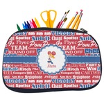 Cheerleader Neoprene Pencil Case - Medium w/ Name or Text