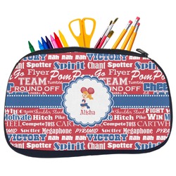 Cheerleader Neoprene Pencil Case - Medium w/ Name or Text