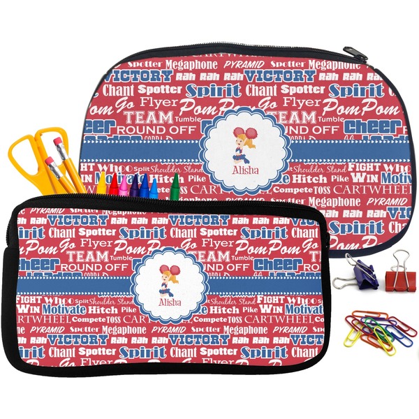 Cheerleader Pencil / School Supplies Bags Small and Medium