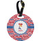 Cheerleader Personalized Round Luggage Tag