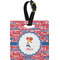 Cheerleader Personalized Square Luggage Tag