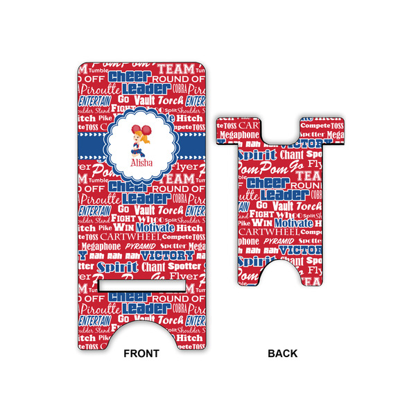 Cheerleader Phone Stand - Front & Back