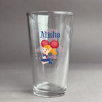 Cheerleader Pint Glass - Full Color Logo (Personalized)