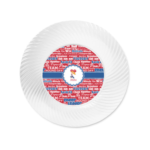 Cheerleader Plastic Party Appetizer & Dessert Plates - Approval