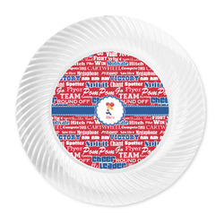 Cheerleader Plastic Party Dinner Plates - 10" (Personalized)