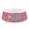 Cheerleader Plastic Dog Bowl - Medium (Personalized)