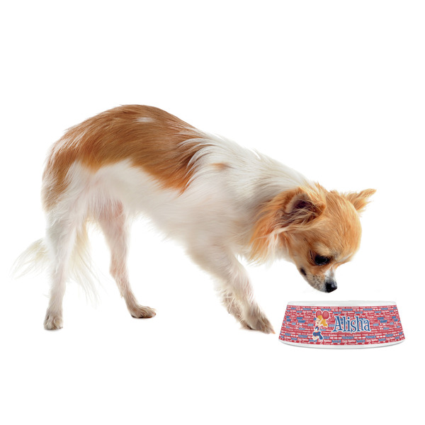 Cheerleader Plastic Pet Bowls - Small - LIFESTYLE