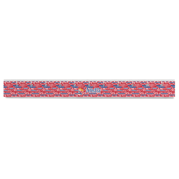 Cheerleader Plastic Ruler - 12" - FRONT