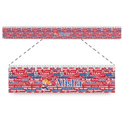 Cheerleader Plastic Ruler - 12" (Personalized)