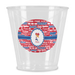Cheerleader Plastic Shot Glass (Personalized)