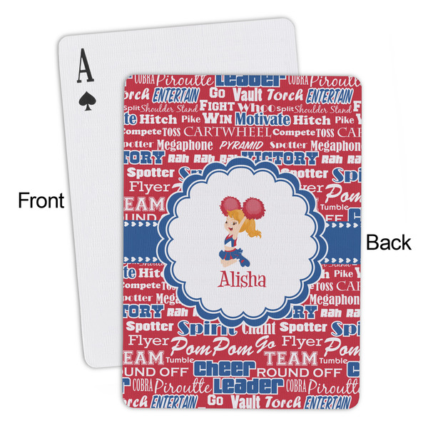Cheerleader Playing Cards - Approval