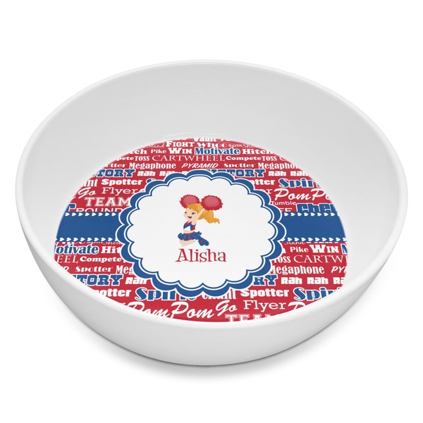 Custom Cheerleader Melamine Bowl - 8 oz (Personalized)