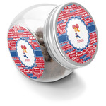 Cheerleader Puppy Treat Jar (Personalized)