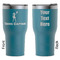 Cheerleader RTIC Tumbler - Dark Teal - Double Sided - Front & Back