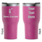 Cheerleader RTIC Tumbler - Magenta - Double Sided - Front & Back