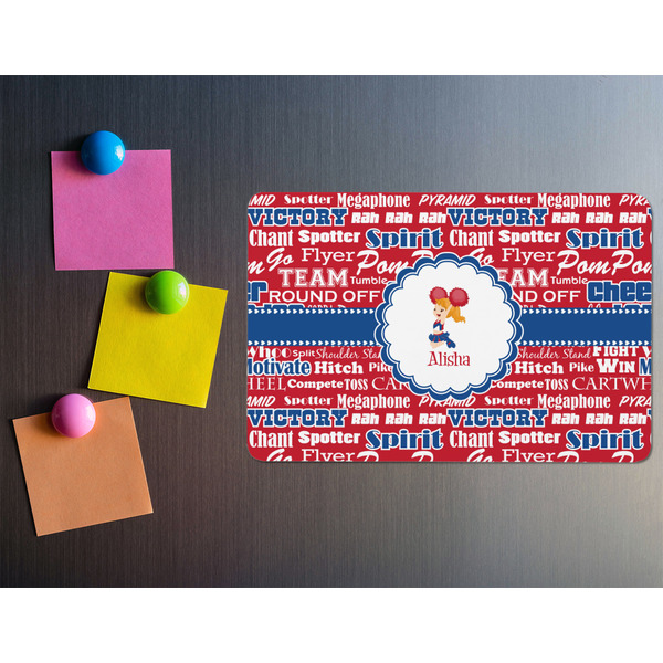 Cheerleader Rectangular Fridge Magnet - LIFESTYLE