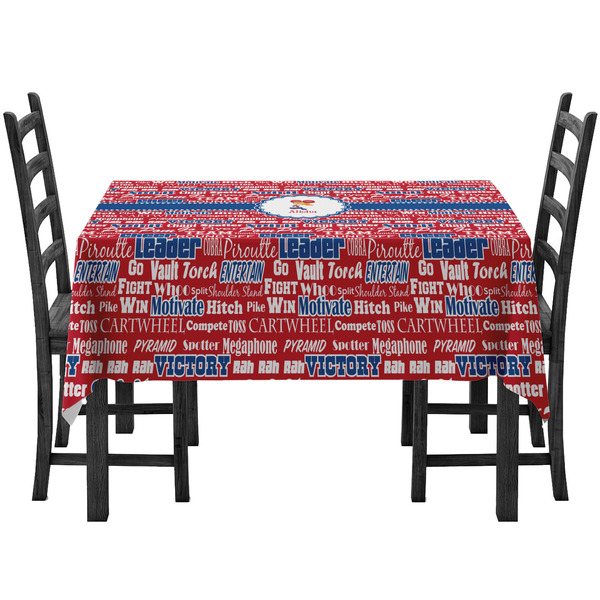 Custom Cheerleader Tablecloth (Personalized)