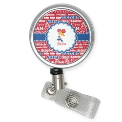Cheerleader Retractable Badge Reel (Personalized)