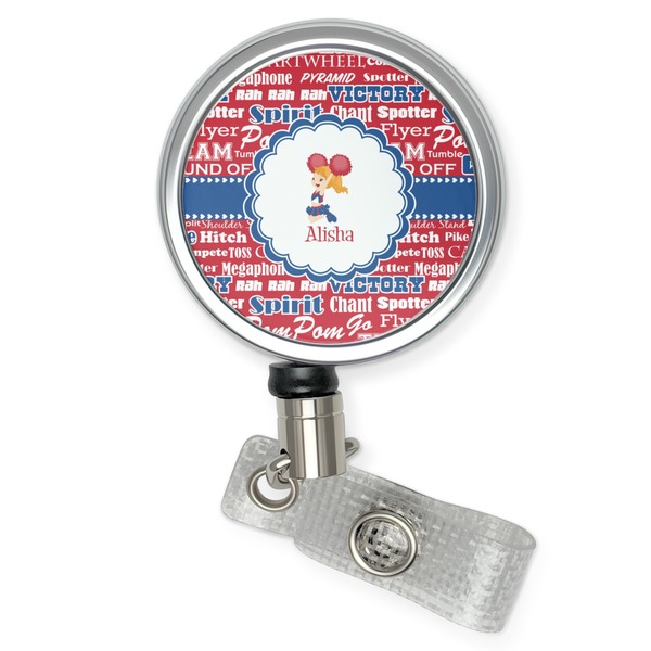 Custom Cheerleader Retractable Badge Reel (Personalized)